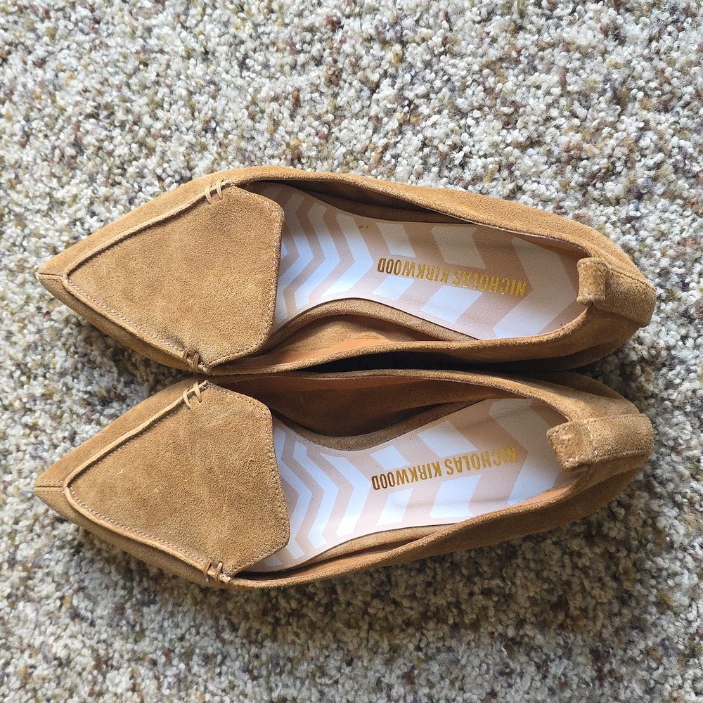 Nicholas Kirkwood Suede Beya Loafers - Picture 4 of 10